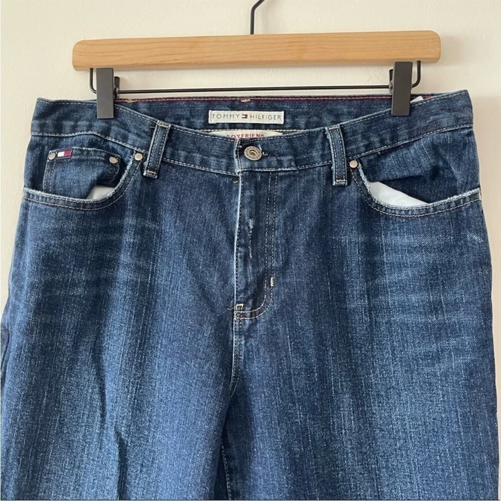 Y2K TOMMY HILFIGER boyfriend fit jeans. Size‎ 10
